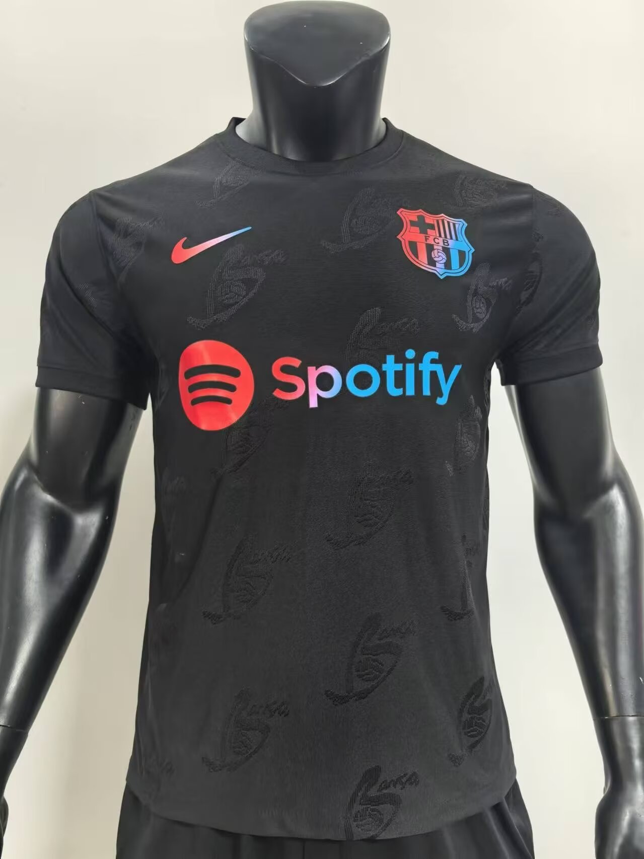 AAA Quality Barcelona 24/25 Black Training Jersey(Player)